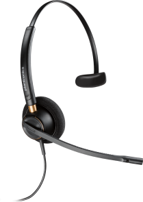 EncorePro HW510 Over-The-Head Wideband Monaural Noise-Cancelling Corded Headset