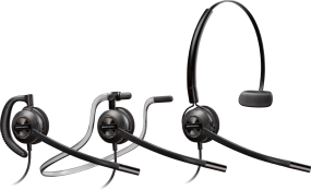 EncorePro HW540 Convertible Wideband Monaural Noise-Cancelling Corded Headset